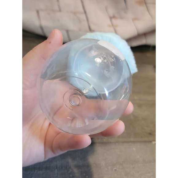 Blue Easter bunny rabbit container Decor figure - Picture 6 of 6